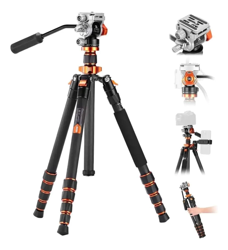 TRIPODE MONOPOD DE FIBRA DE CARBONO KF09.158 - 2