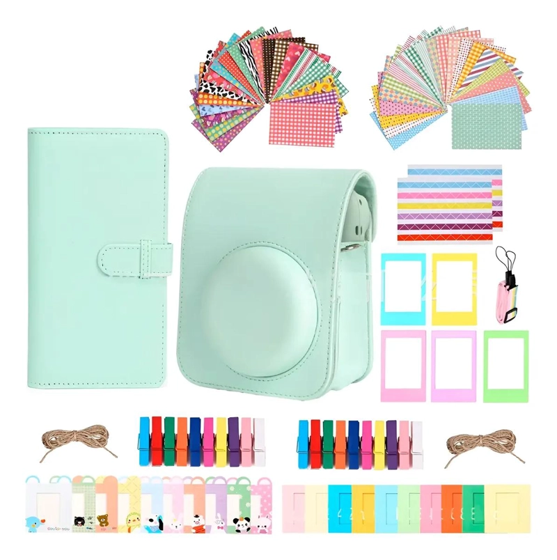 ESTUCHE PARA CAMARA INSTAX MINI 12 CON ACCESORIOS - 1