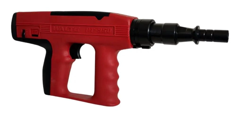 PISTOLA DE IMPACTO PARA CLAVOS CALIBRE 27 CON SILENCIADOR - 4