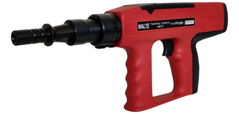 PISTOLA DE IMPACTO PARA CLAVOS CALIBRE 27 CON SILENCIADOR - 5