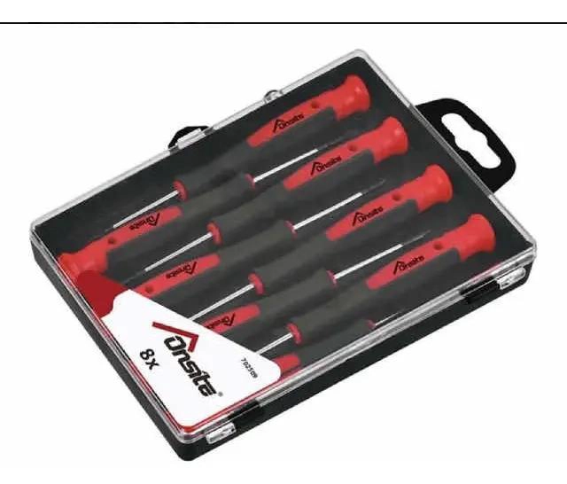 SET DE 8 DESTORNILLADORES DE PRECISION TACTIX - 2