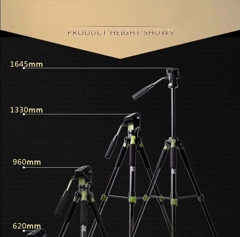 TRIPODE PROFESIONAL FLUIDO PARA VIDEO Y FOTOGRAFIA - 3