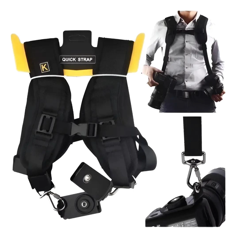CORREA DOBLE QUICK STRAP PARA FOTOGRAFIA - 2