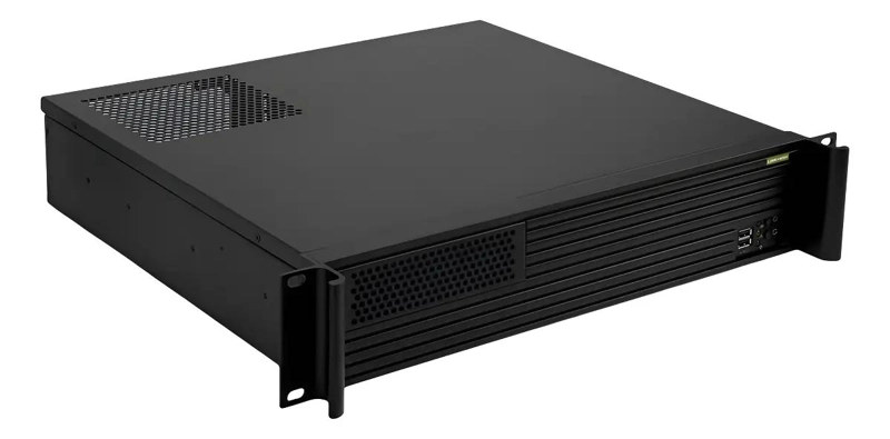 GABINETE LINKMADE 2U PARA RACK MICRO-ATX 4 PCI LOW-PROF - 1