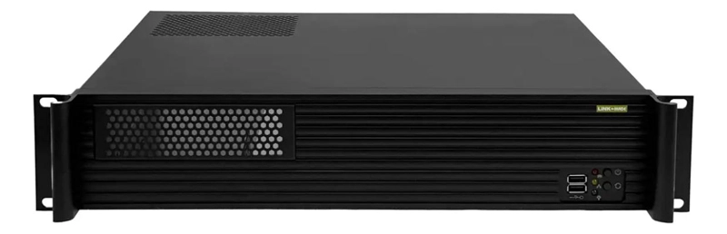 GABINETE LINKMADE 2U PARA RACK MICRO-ATX 4 PCI LOW-PROF - 4