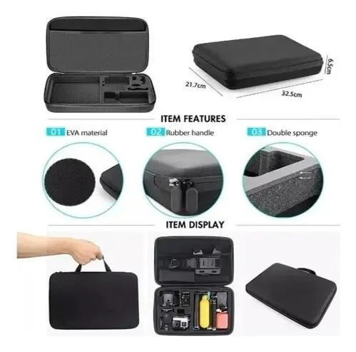 KIT DE 50 ACCESORIOS PARA CAMARA DE ACCION - 5
