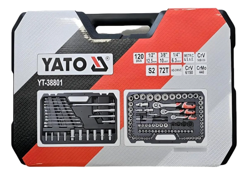 SET DE DADOS 1/2 Y 1/4 CON 120 PIEZAS - 3