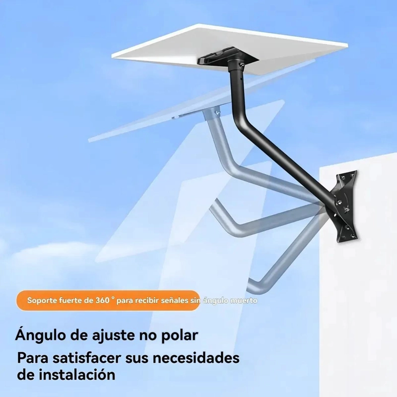 SOPORTE PARA MASTIL DE ANTENA STARLINK V4 CON KIT DE 7 - 4