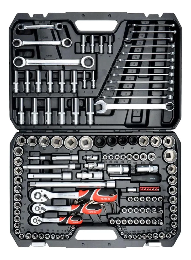 SET DE HERRAMIENTAS 150 PIEZAS EN ESTUCHE NEGRO - 1