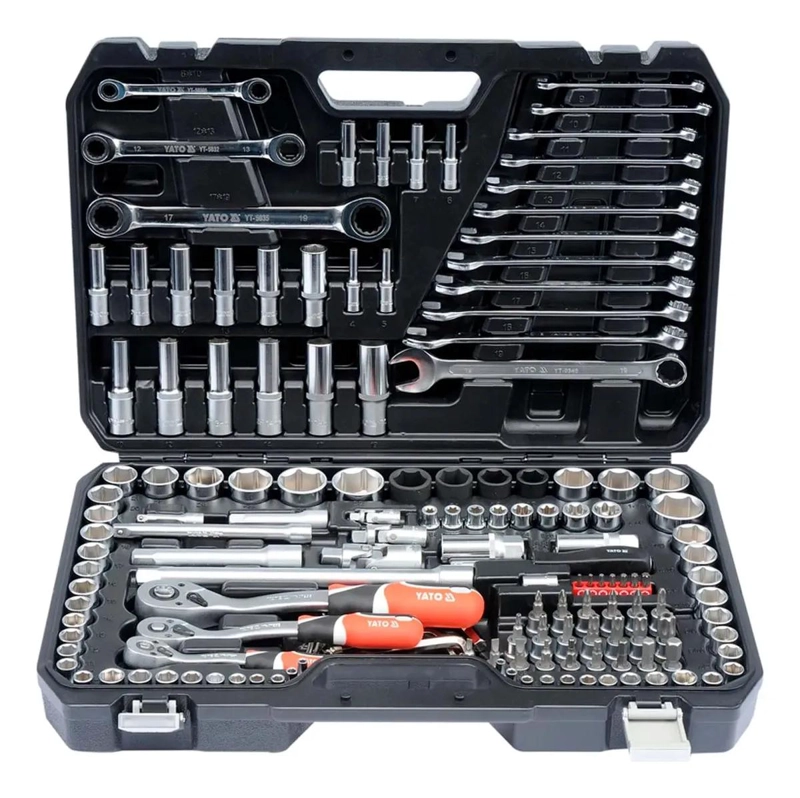 SET DE HERRAMIENTAS 150 PIEZAS EN ESTUCHE NEGRO - 2