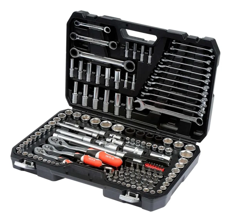 SET DE HERRAMIENTAS 150 PIEZAS EN ESTUCHE NEGRO - 3