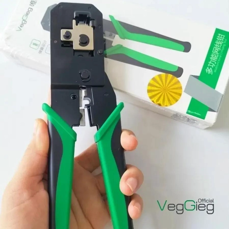 PINZA CRIMPADORA PARA RJ45 DE PRECISION Y DURABILIDAD - 3