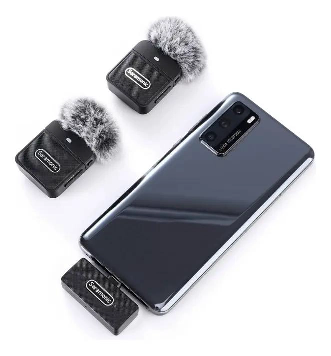 MICROFONO INALAMBRICO CORBATERO USB-C BLINK100B6 - 2