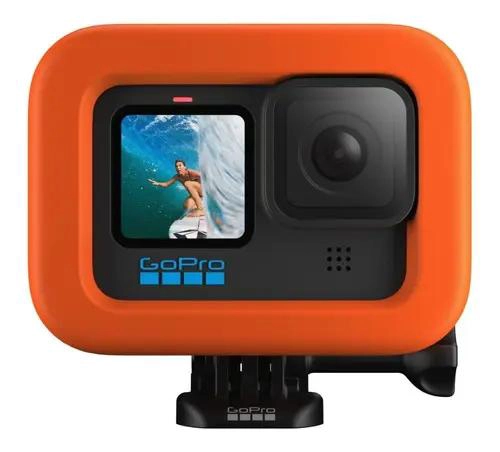 FLOTADOR PARA CAMARA GOPRO COLOR NARANJA - 3