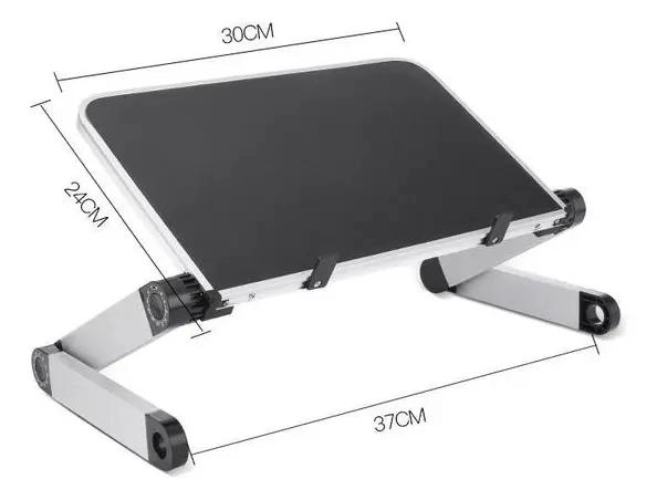 MESA PLEGABLE AJUSTABLE PARA NOTEBOOK CON SUPERFICIE ANT滑 - 3