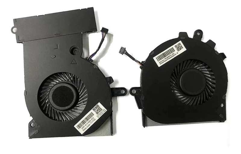 PACK 2 VENTILADORES PARA CPU Y GPU HP OMEN 15-17 - 2