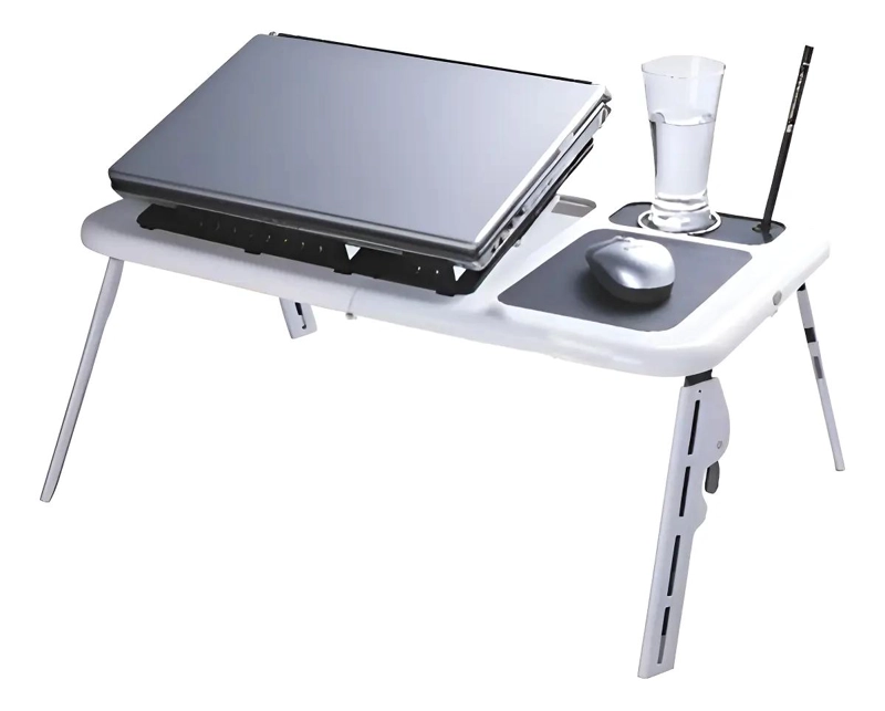 CABLE USB PLEGABLE PARA MESA Y CUADERNO CON 2 ENFRIADORES - 1