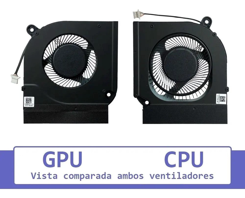 VENTILADOR PARA GPU COMPATIBLE CON ACER NITRO 5 - 3