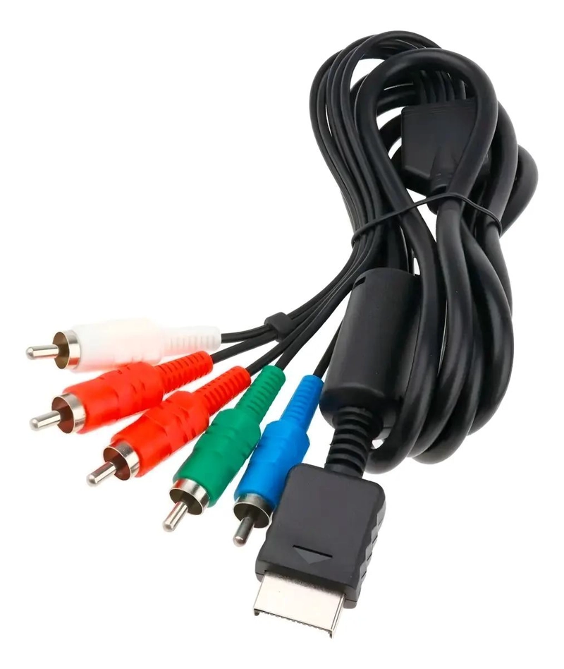 GENÉRICO CABLE DE AUDIO Y VIDEO COMPONENTE PARA PS2 Y PS3