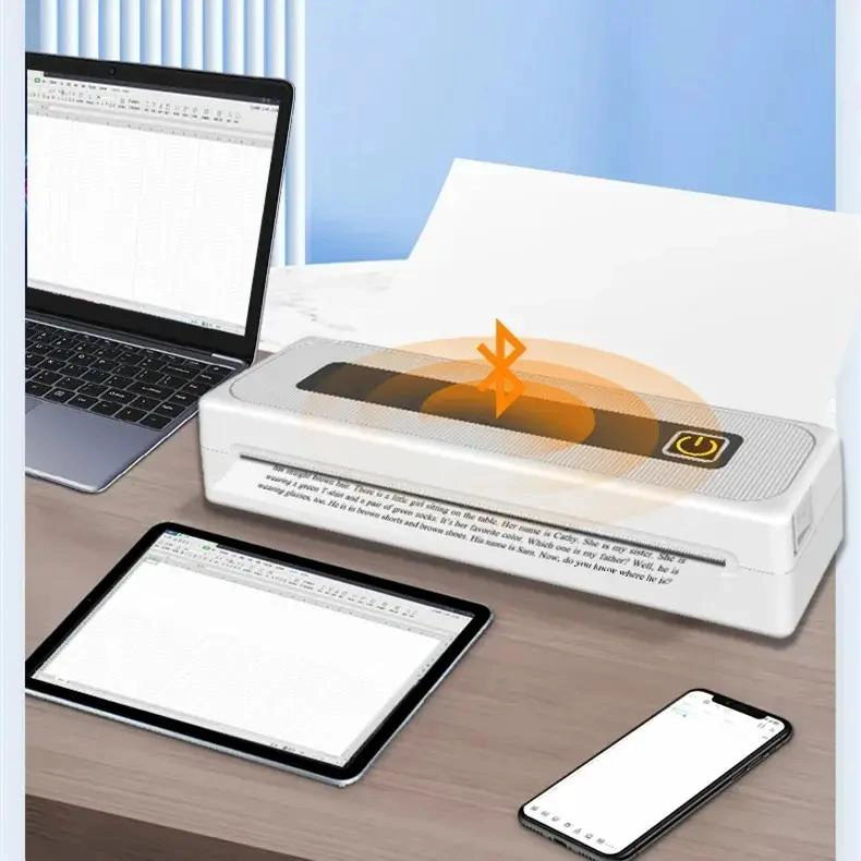IMPRESORA TE RMICA PORTATIL BLUETOOTH TAMAÑO A4 - 4