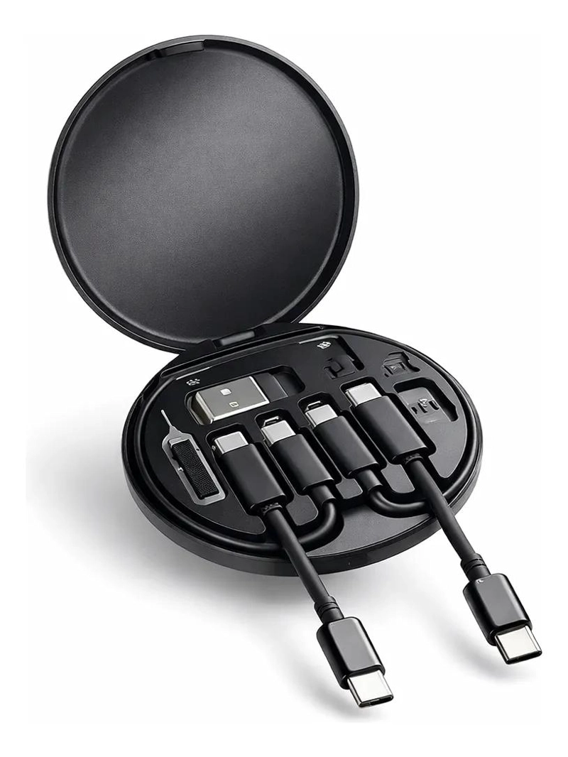 GENÉRICO KIT ADAPTADOR MULTIFUNCION 6 EN 1 USB-C LIGHTNING MICRO-U