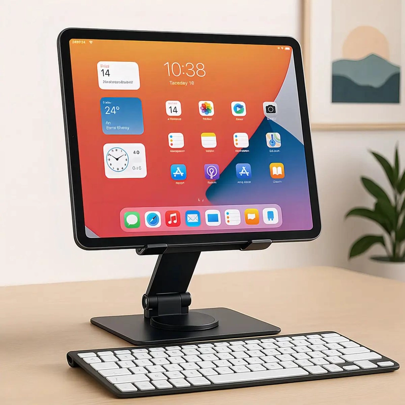 SOPORTE GIRATORIO METALICO 360° PARA SMARTPHONE Y TABLET - 3