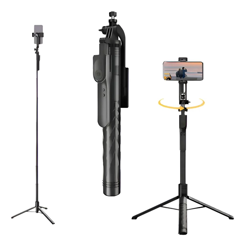 GENÉRICO PALO SELFIE TRIPODE ESTABILIZADOR 170CM CON BLUETOOTH