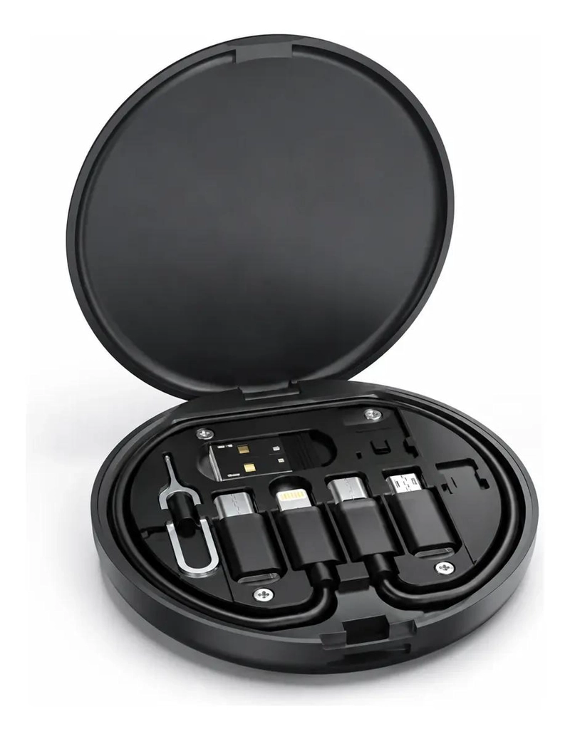 GENÉRICO KIT ADAPTADOR USB 6 EN 1 CON CARGA RAPIDA 60W