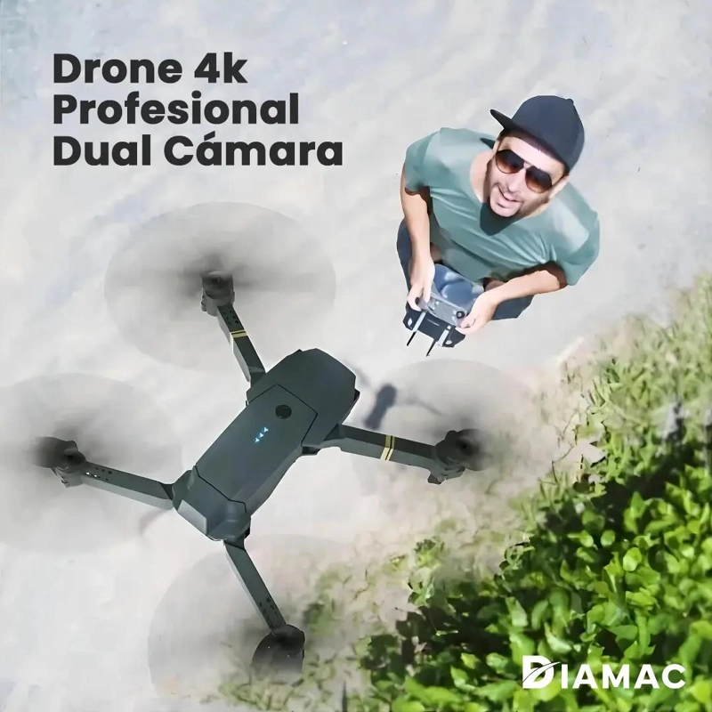 DRONE CON CAMARA WIFI Y CONTROL POR APP RECARGABLE - 3