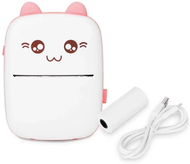 GENÉRICO MINI IMPRESORA TE RMICA PORTATIL BLUETOOTH CON ROLLO