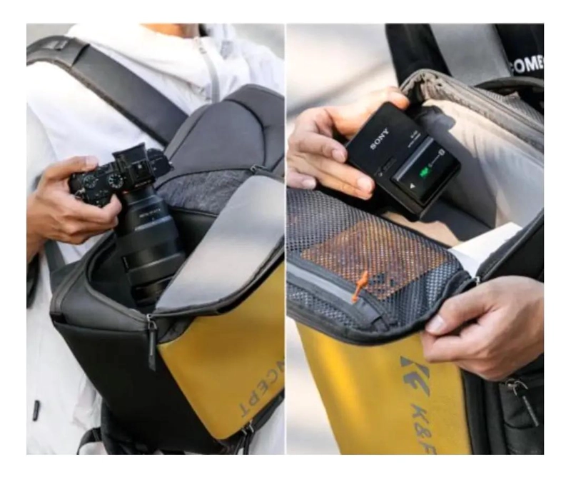 MOCHILA PARA FOTOGRAFIA CON COMPARTIMENTOS ACOLCHADOS - 4