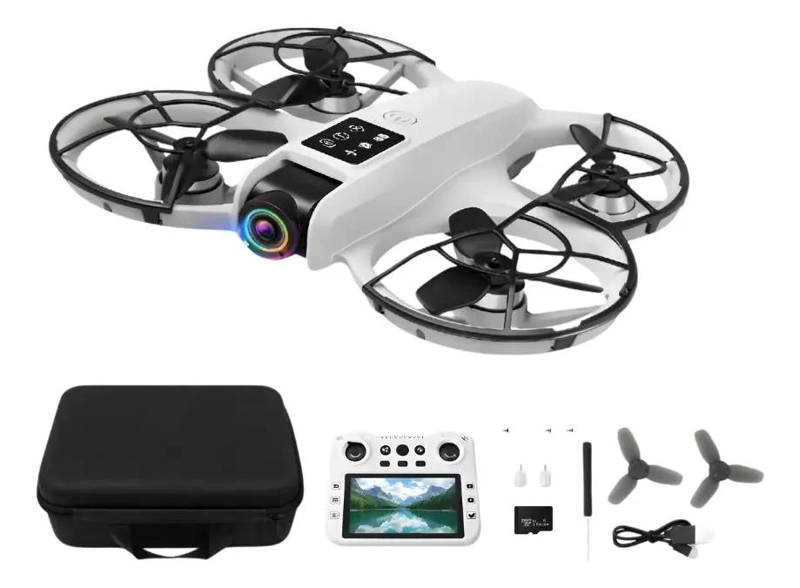 DRON CON CAMARA HD, CONTROL LCD Y GIRO 360° - 2