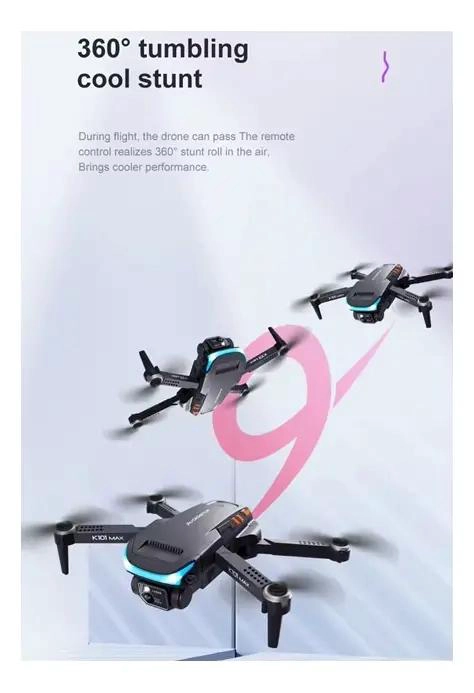 DRON CON CAMARA DUAL, 2 BATERIAS Y ACCESORIOS - 3