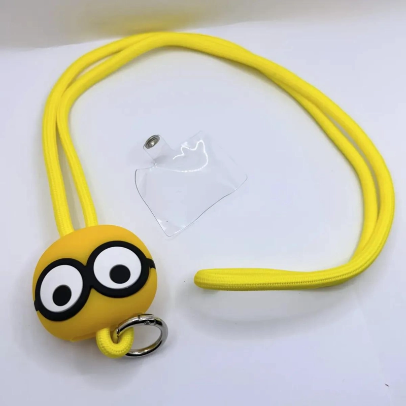 CORREA PARA CELULAR 3D CON LLAVERO MINION PARA NIÑOS - 2
