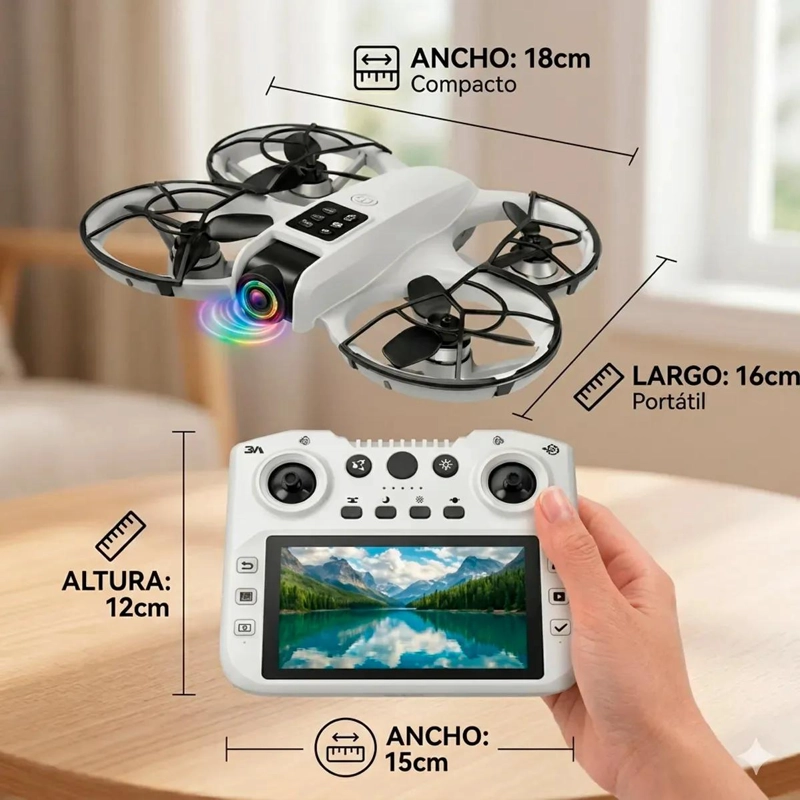 DRONE PROFESIONAL CON MOTORES BRUSHLESS DE ALTA DURACION - 5