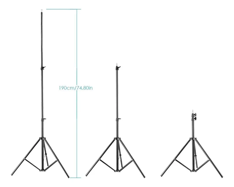 KIT FOTOGRAFICO COMPLETO CON PARAGUAS Y ACCESORIOS STROBI - 2