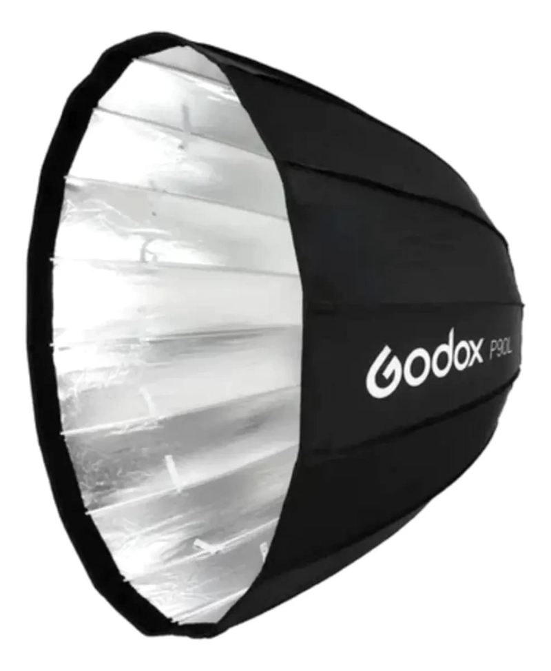 OCTABOX PARABOLICO P90L CON MONTURA BOWENS Y GRILLA - 2