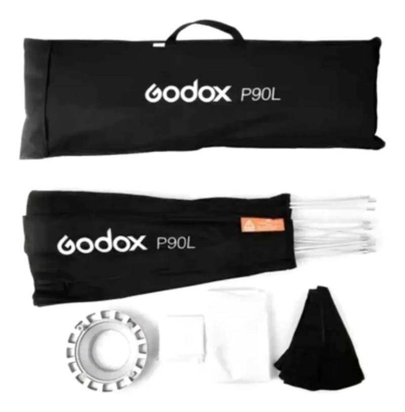 OCTABOX PARABOLICO P90L CON MONTURA BOWENS Y GRILLA - 3