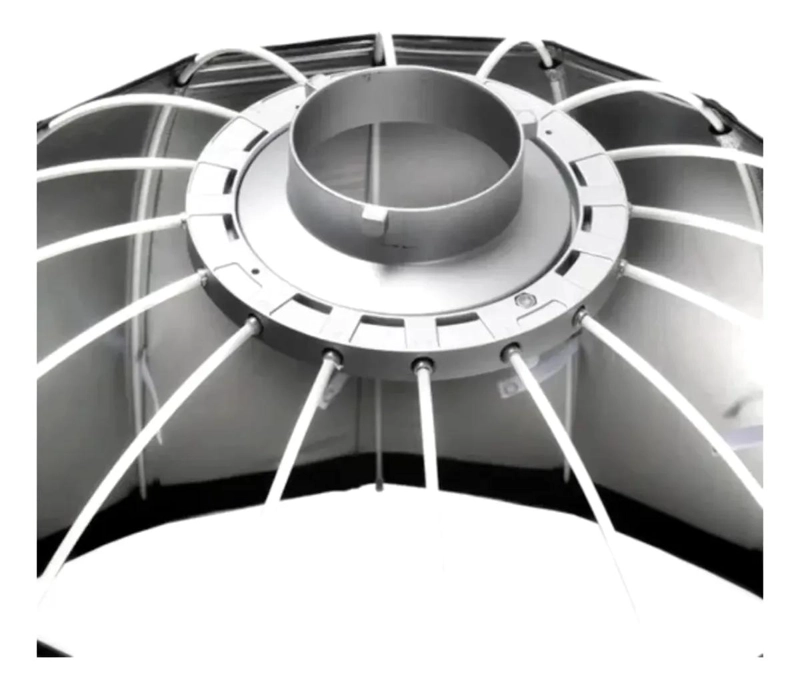 OCTABOX PARABOLICO P90L CON MONTURA BOWENS Y GRILLA - 5