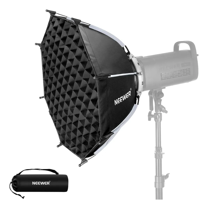 SOFTBOX OCTAGONAL 55CM PARA FOTOGRAFIA CON MONTURA BOWENS - 1