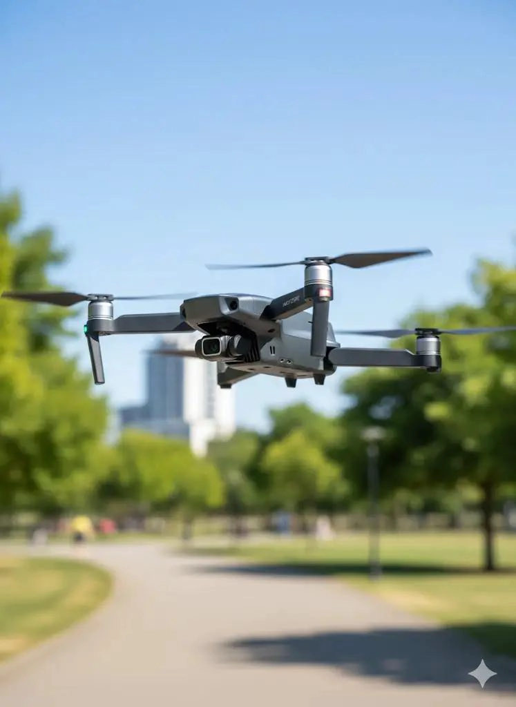 MINI DRONE PLEGABLE CON CAMARA 4K DUAL Y CONTROL WIFI - 4