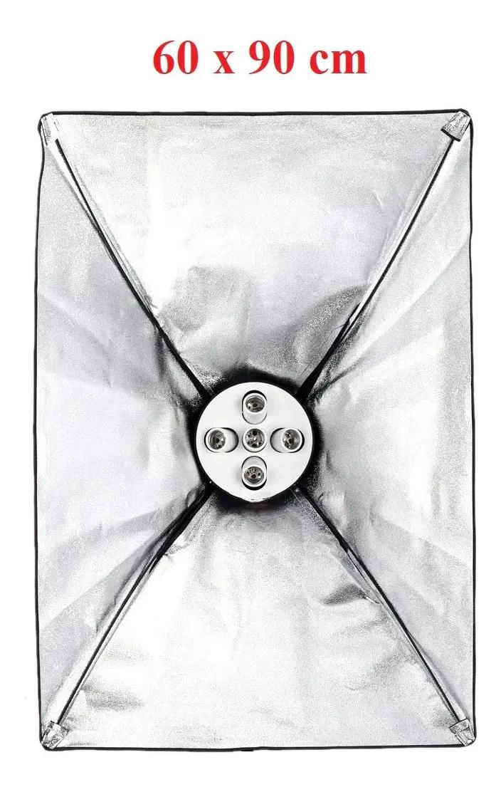 SOFTBOX PARA 5 AMPOLLETAS CON TRIPODE XL 2,8M - 5