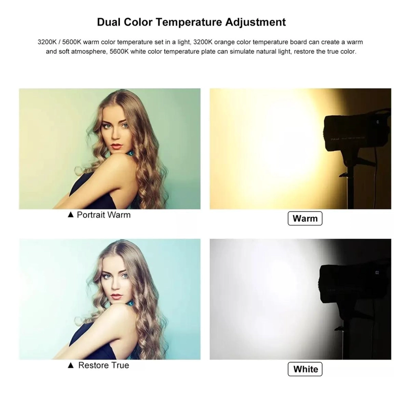 FOCO LED 150W PARA FOTOGRAFIA Y VIDEO - 5