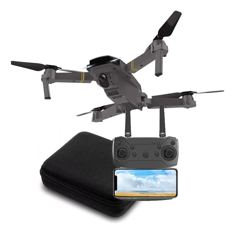 DRON PLEGABLE CON CAMARA WIFI Y CONTROL REMOTO - 1