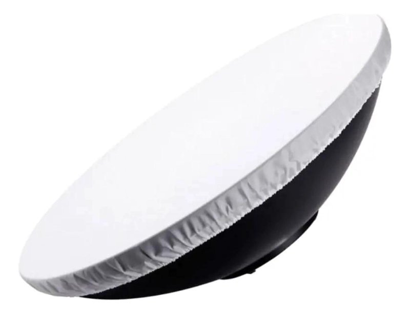 BEAUTY DISH 42CM BLANCO INTERIOR PARA FOTOGRAFIA - 3