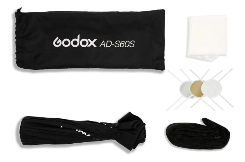 SOFTBOX OCTOGONAL 60CM PARA ILUMINACION AD300 - 3