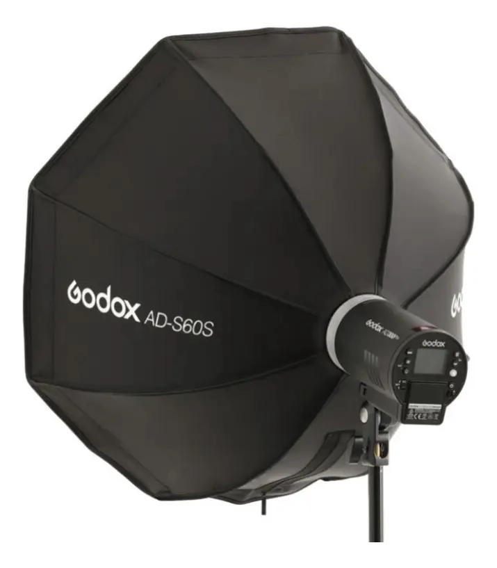 SOFTBOX OCTOGONAL 60CM PARA ILUMINACION AD300 - 4