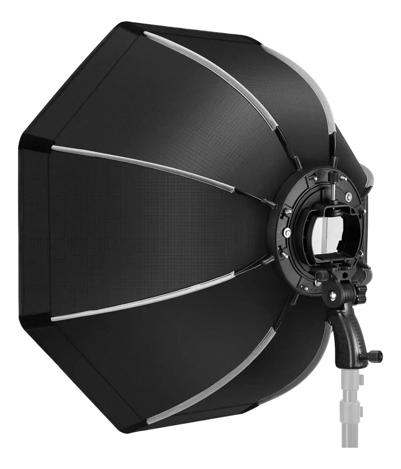 OCTABOX SOFTBOX 65CM PARA FLASH CON SOPORTE TIPO S - 3