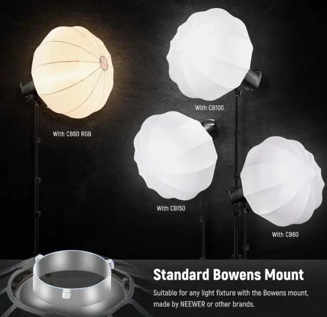 SOFTBOX ESFE RICO REDONDO 65CM CON MONTURA BOWENS - 5
