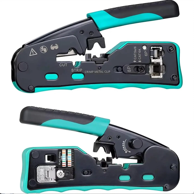 HERRAMIENTA DE CRIMPADO PARA CABLES RJ45, RJ12 Y RJ11 - 2